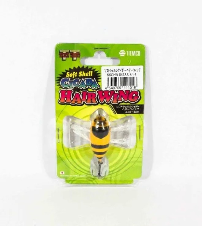 Воблер Tiemco Soft Shell Cicada Hair Wing 45F - 45мм - 3,4гр - 047