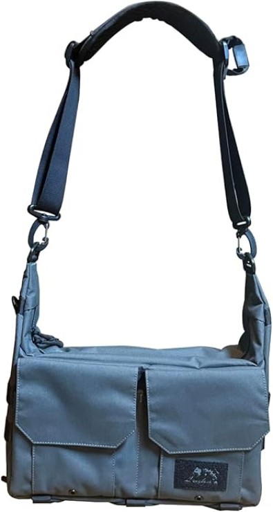 Сумка Linha MSB-71 Square shoulde "THE INVADER" (Gray) арт: LN-MSB71-GR