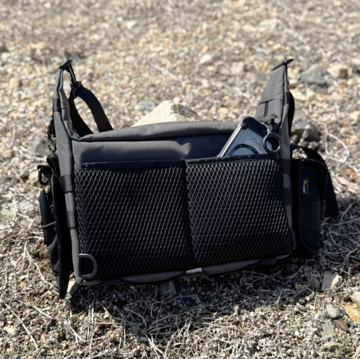 Сумка Linha MSB-71 Square shoulde "THE INVADER" (Gray) арт: LN-MSB71-GR