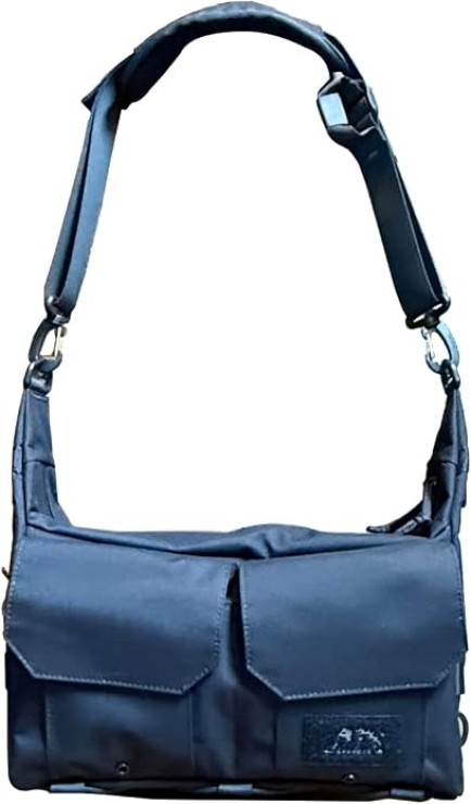 Сумка Linha MSB-71 Square shoulde "THE INVADER" (Black) арт: LN-MSB71-BK