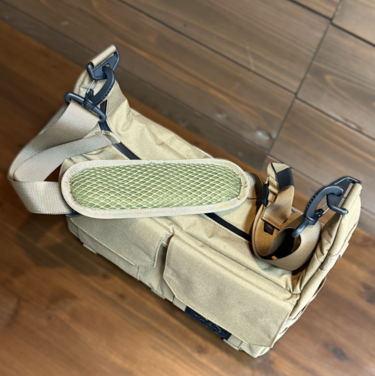 Сумка Linha MSB-71 Square shoulde "THE INVADER" (Black) арт: LN-MSB71-BK