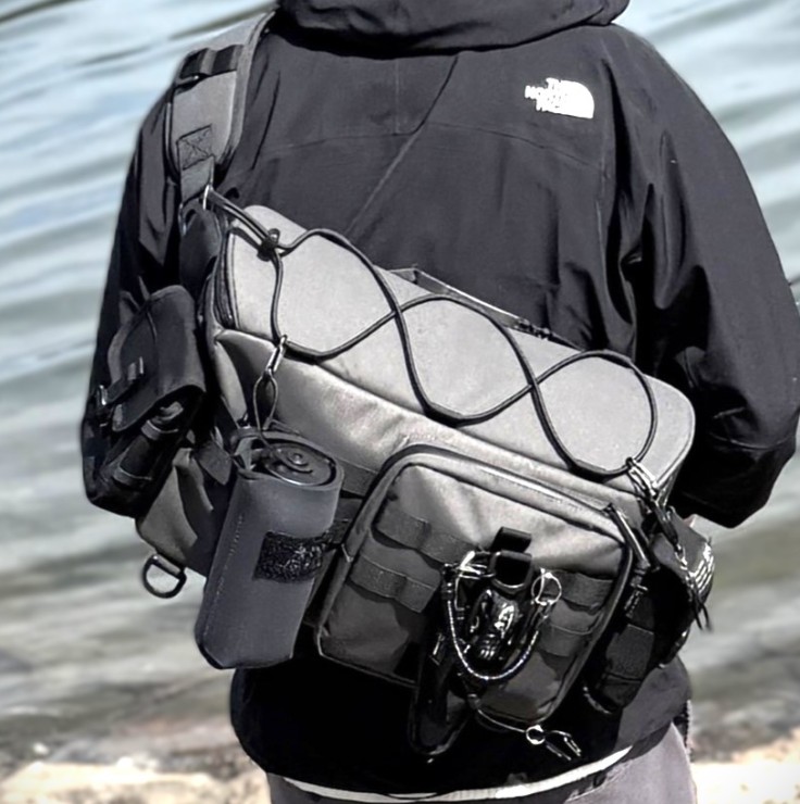 Сумка Linha MSB-73 BIG ONE SHOULDER "CONVOY" (Gray) арт: LN-MSB73-GR