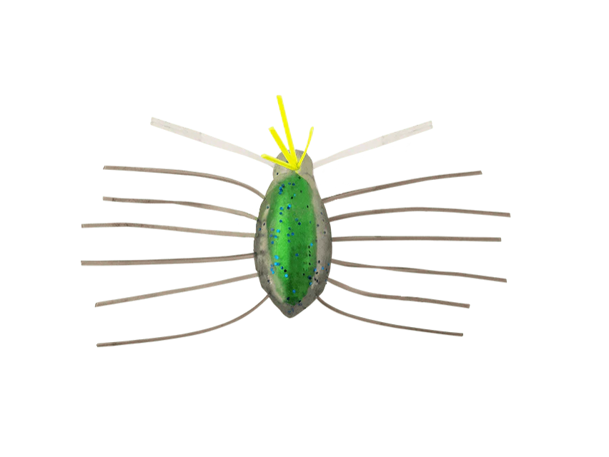 Силиконовая приманка Jackall Need Bug 28мм - mohawk / green beetle
