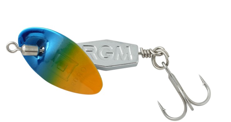 Вращающаяся блесна Rooster Gear Market RORO 3гр - blue-orange
