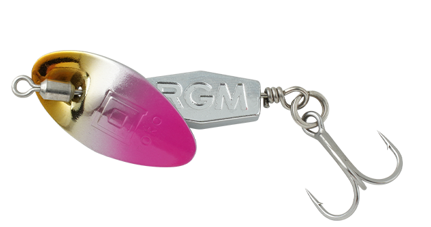 Вращающаяся блесна Rooster Gear Market RORO 3гр - tropical pink