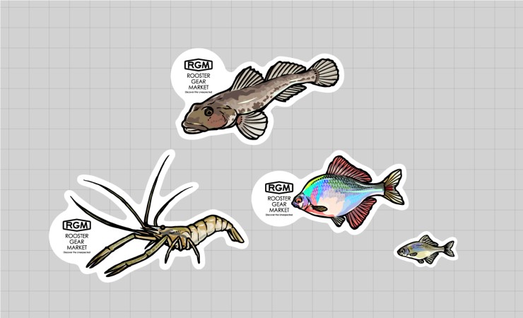 Наклейка Rooster Gear Market Sticker (мульти) арт: RGM-STICKER
