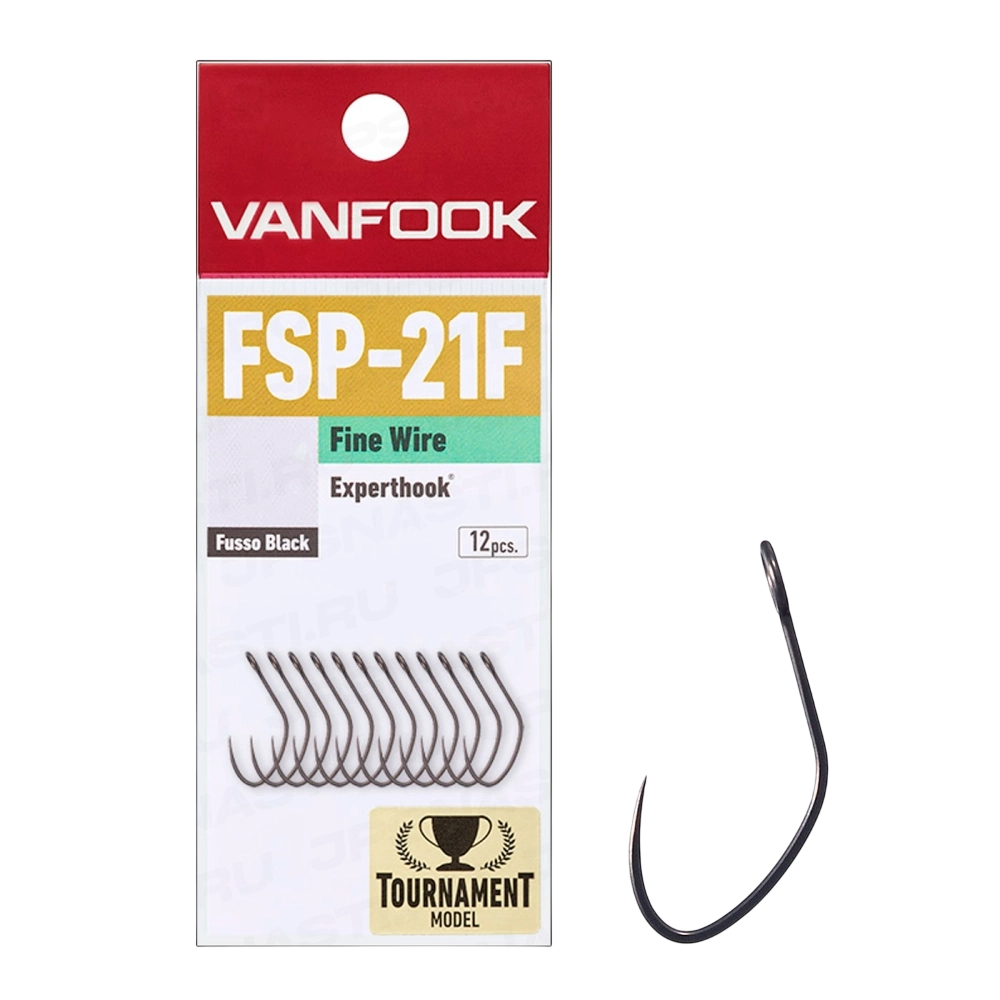 Крючки одинарные Vanfook FSP-21F Bottom Expert Hook #7 - серебристый