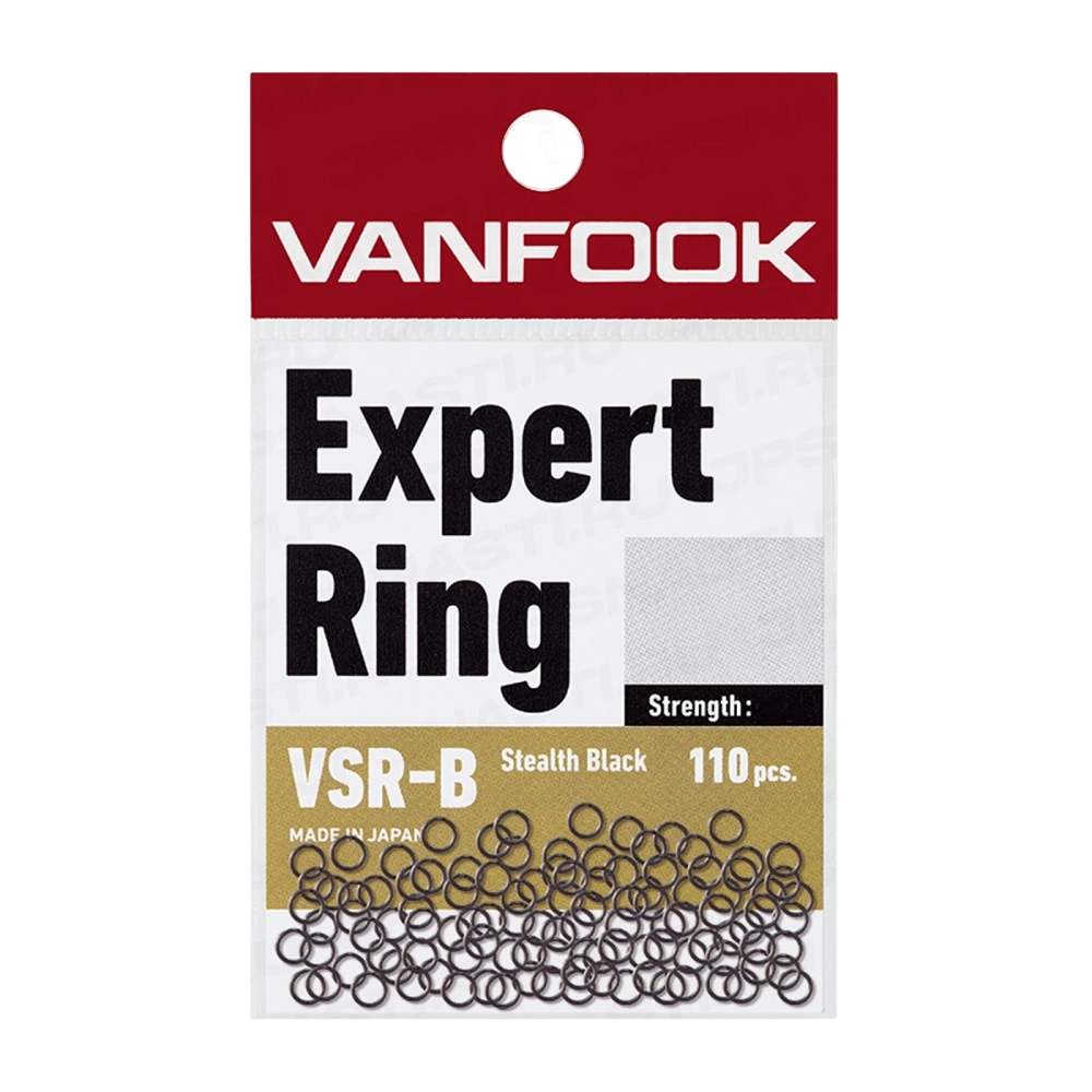 Заводные кольца Vanfook VSR-B Expert Ring 110pcs #0 - 6,8кг
