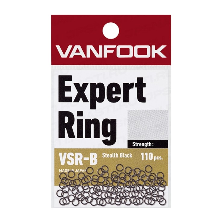 Заводные кольца Vanfook VSR-B Expert Ring 110pcs #0 - 6,8кг