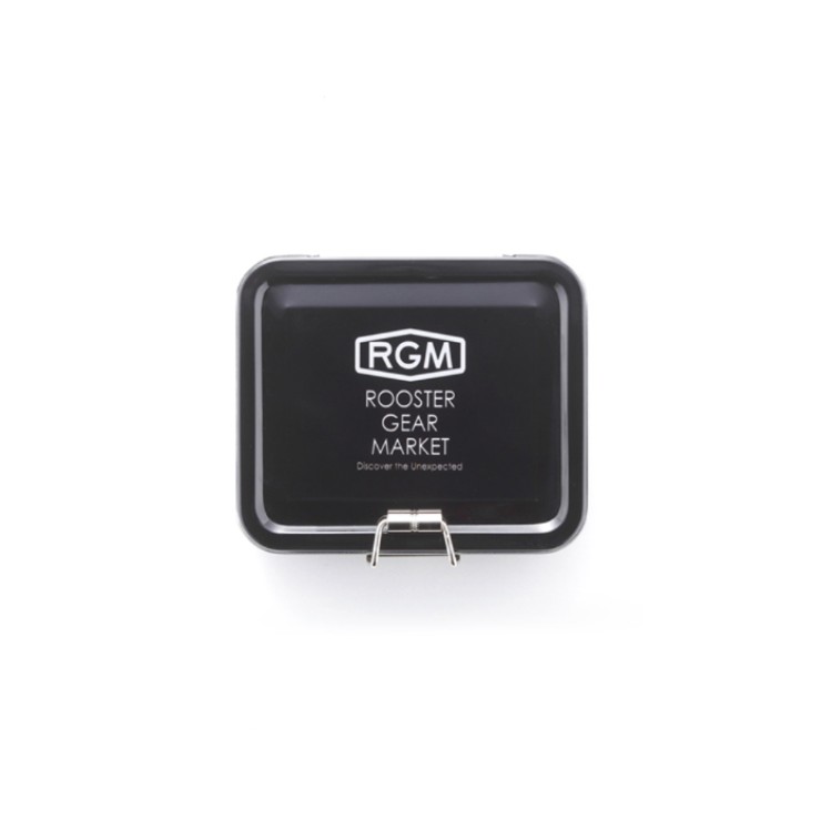 Коробка Rooster Gear Market TIN Case 98*85*30 - Black