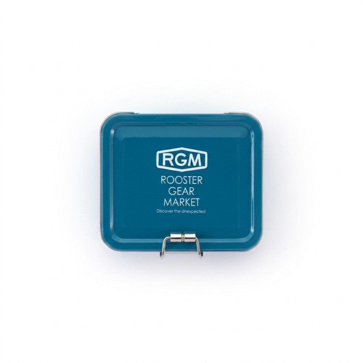 Коробка Rooster Gear Market TIN Case 98*85*30 - ocean