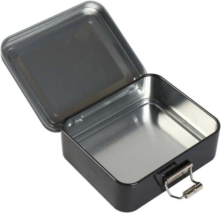 Коробка Rooster Gear Market TIN Case 98*85*30 - Black