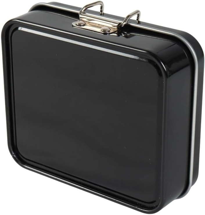 Коробка Rooster Gear Market TIN Case 98*85*30 - Black