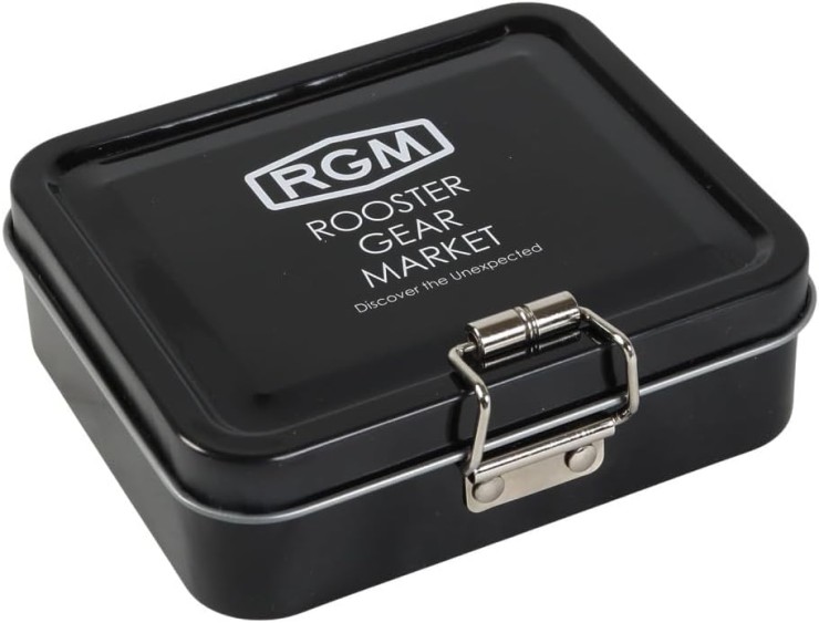 Коробка Rooster Gear Market TIN Case 98*85*30 - Black