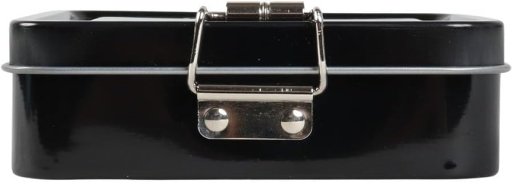 Коробка Rooster Gear Market TIN Case 98*85*30 - Black