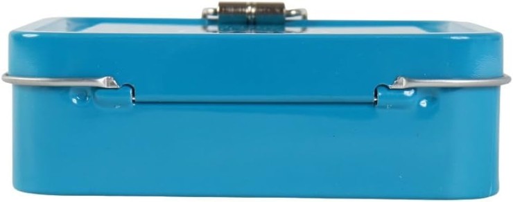 Коробка Rooster Gear Market TIN Case 98*85*30 - ocean