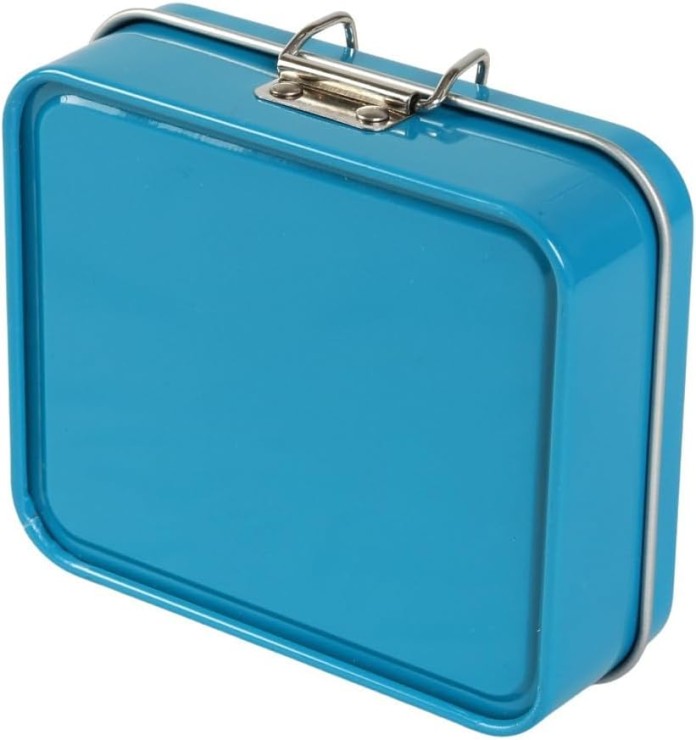 Коробка Rooster Gear Market TIN Case 98*85*30 - ocean