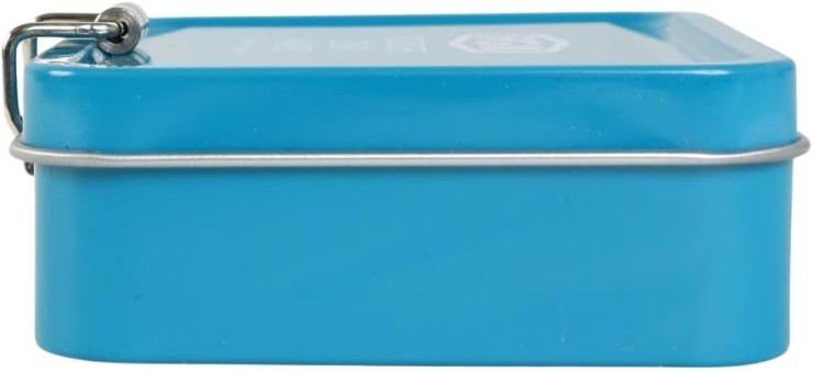Коробка Rooster Gear Market TIN Case 98*85*30 - ocean