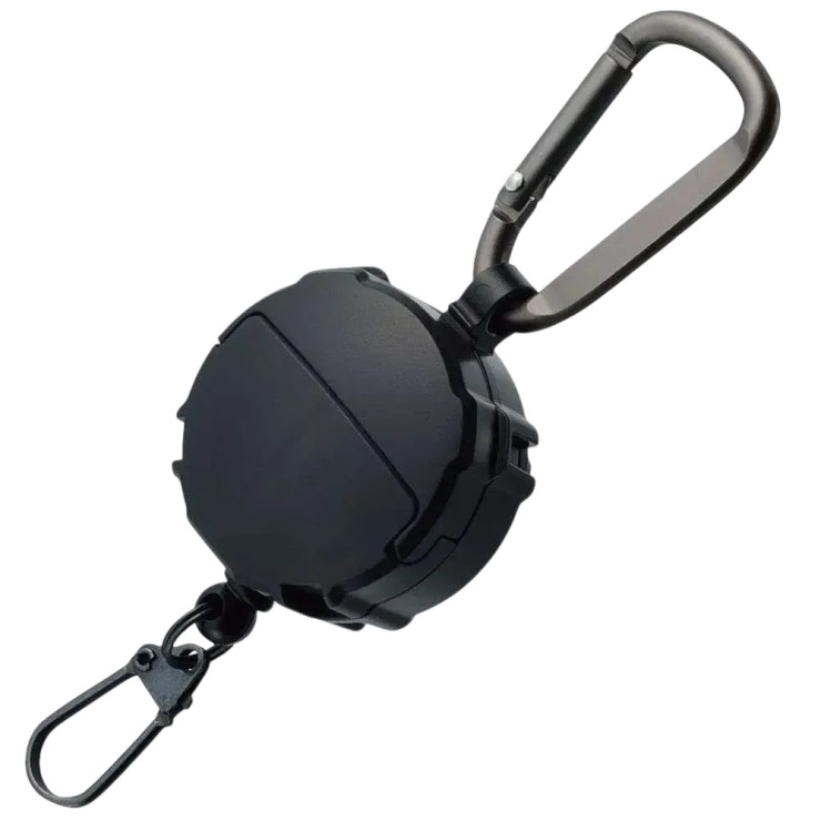 Ретривер Daiichiseiko Carabiner Reel + Micro Case (черный) арт: DC-CRBMC-BK