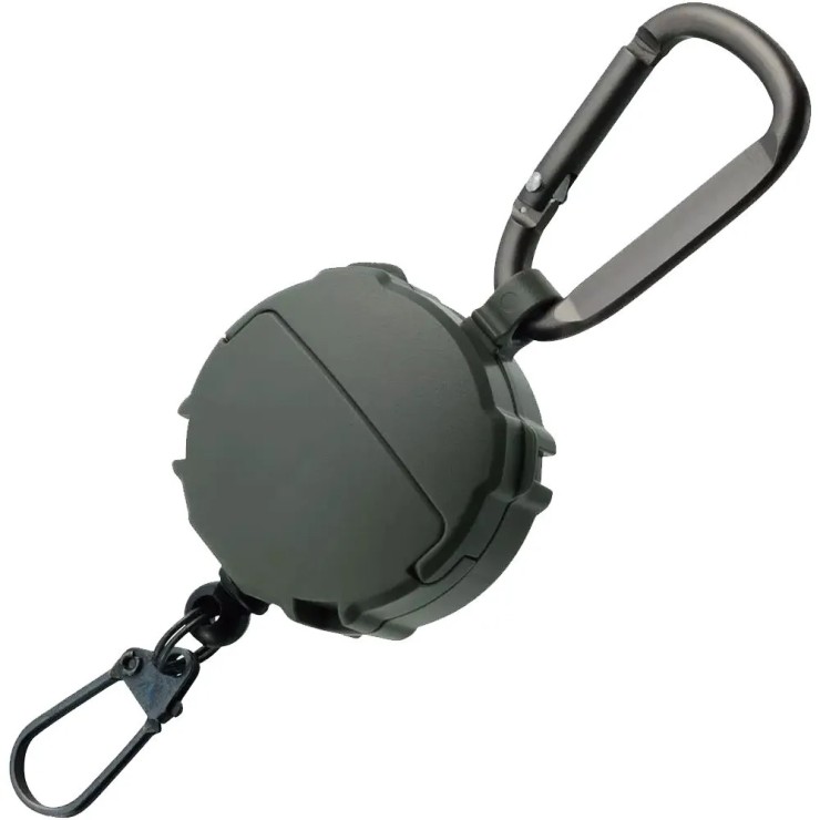 Ретривер Daiichiseiko Carabiner Reel + Micro Case (зеленый) арт: 4995915321493
