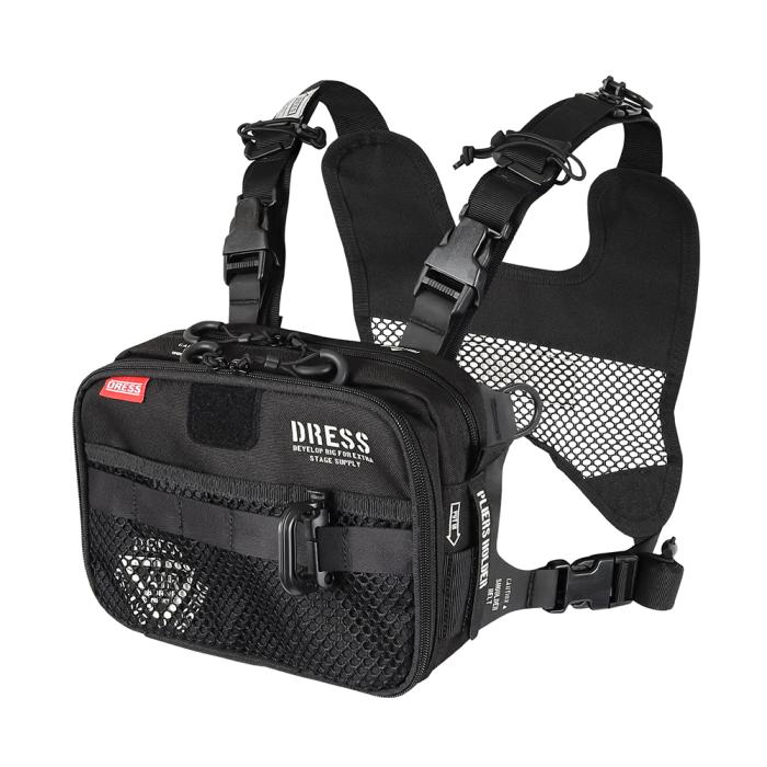 Сумка Dress Tactical Chest Bag Black, One Size