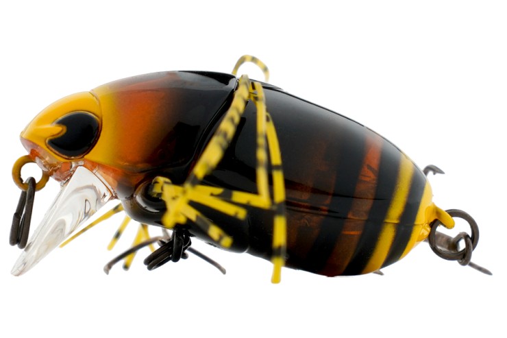 Воблер Jackall Chubby Bug 35F - 35мм - 3,7гр - dokunashi suzumebachi