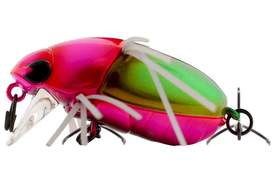 Воблер Jackall Chubby Bug 35F - 35мм - 3,7гр - uv green ground beetle