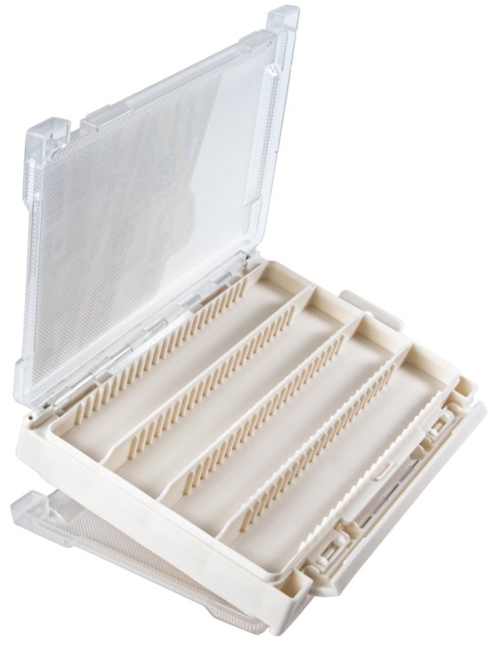 Коробка Meiho Rungun Case 3010W 205*145*40 - белый / прозрачный