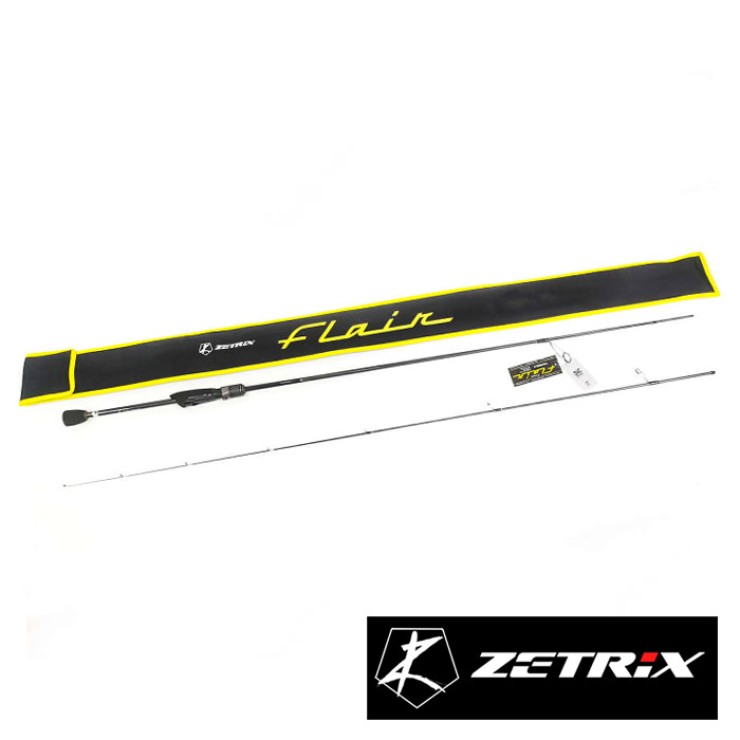 Спиннинг Zetrix Flair 732UL-T - 221см - тест от 0,8 до 7гр