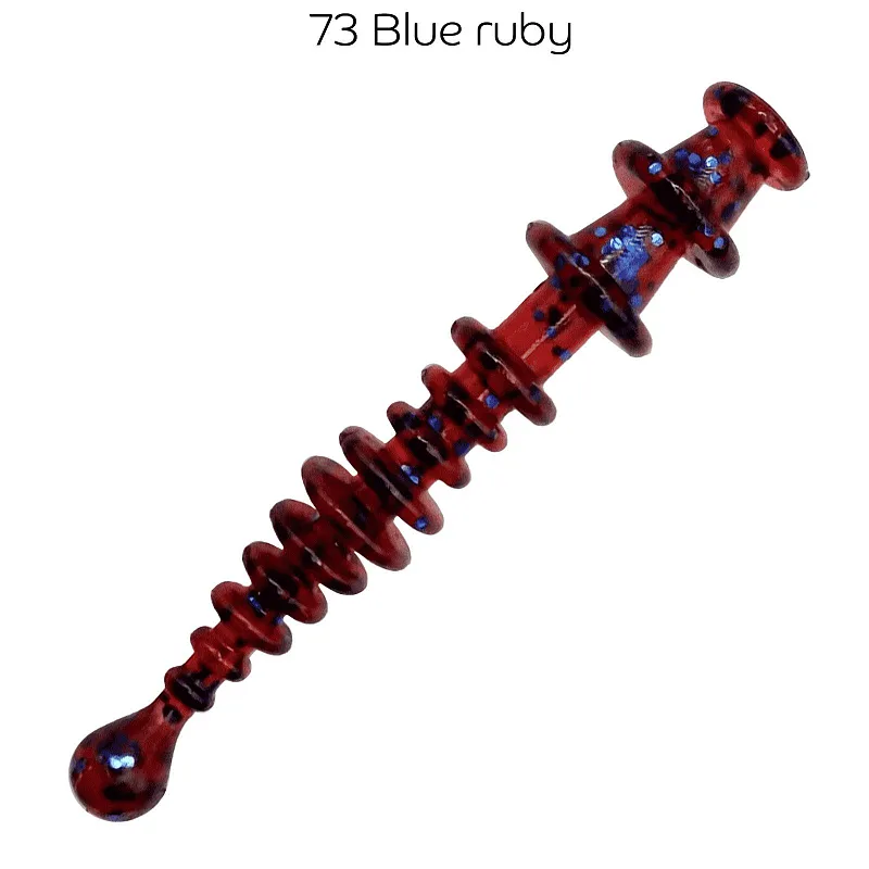 Силиконовая приманка CF Double bait 1,2in - 3мм - 73 blue ruby