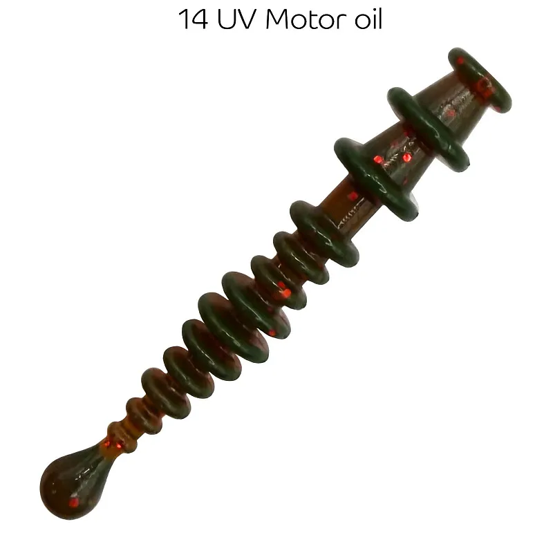 Силиконовая приманка CF Double bait 1,2in - 3мм - 14 uv motor oil