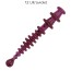 Силиконовая приманка CF Double bait 1,2in - 3мм - 12 ultraviolet