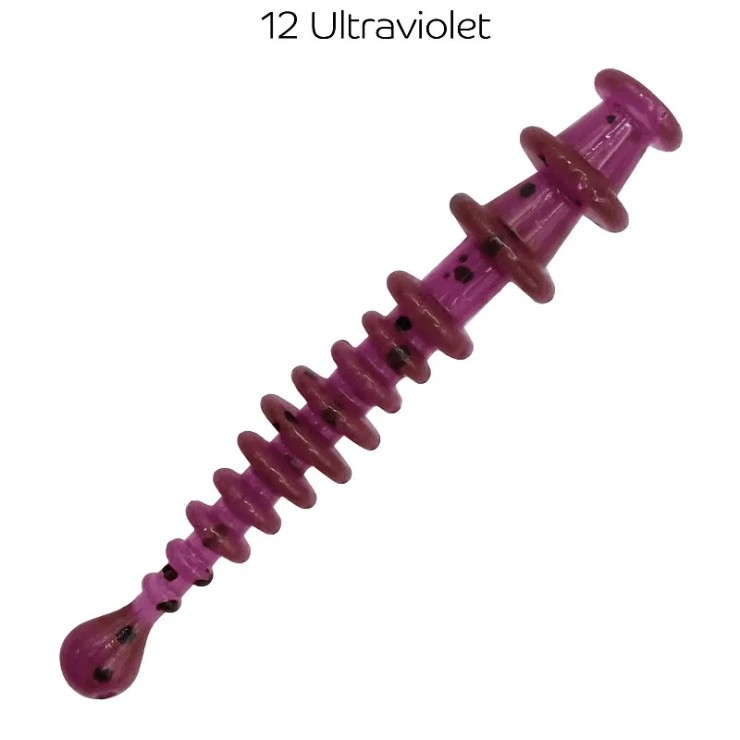 Силиконовая приманка CF Double bait 1,2in - 3мм - 12 ultraviolet