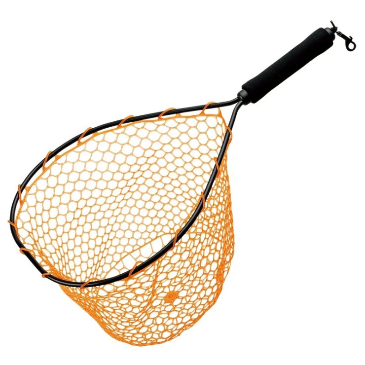 Подсачек Smith Rubber Net 0712 оранжевый 38см - оранжевый
