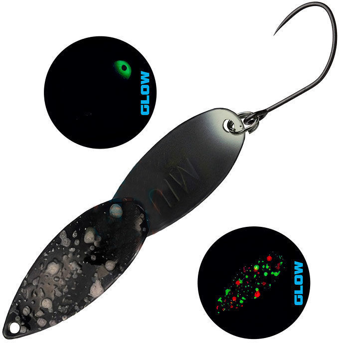 Колеблющаяся блесна Forest Miu 2025 2,2гр - 10 GLOW