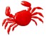 Силиконовая приманка Marukyu Power Crab 0,6in - 15мм - красный