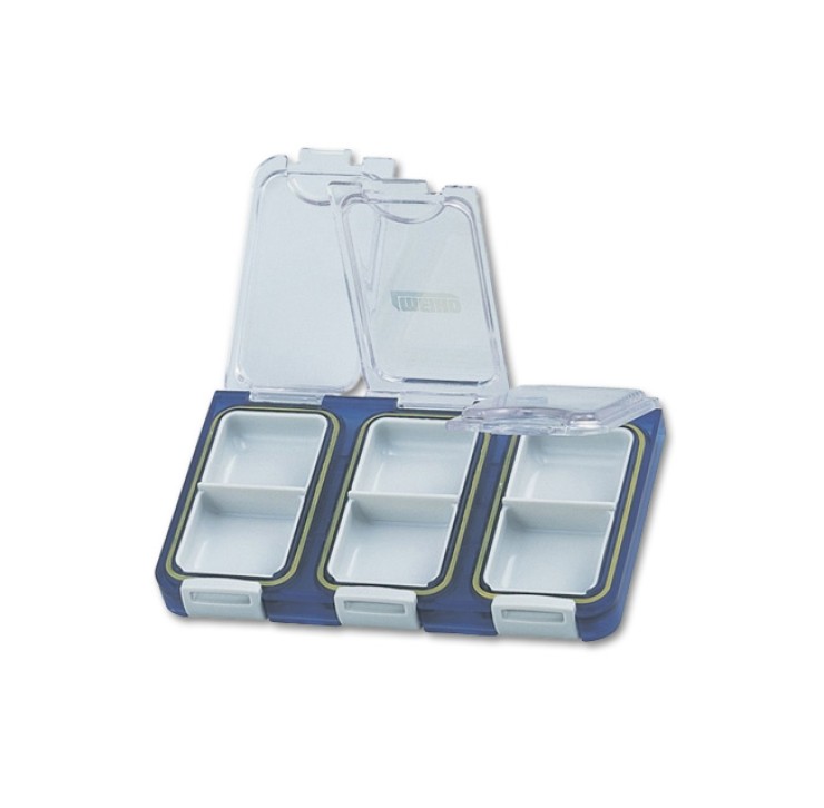Коробка Meiho Water Guard синий WG-6 115*73*18 - синий