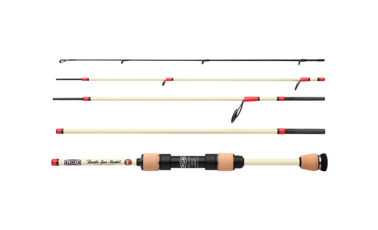 Спиннинг Rooster Gear Market SPEC. 5 CHUB 55 - 166см - тест от 1 до 4гр - Ivory