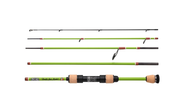 Спиннинг Rooster Gear Market SPEC. 5 CHUB 55 - 166см - тест от 1 до 4гр - Bright Green