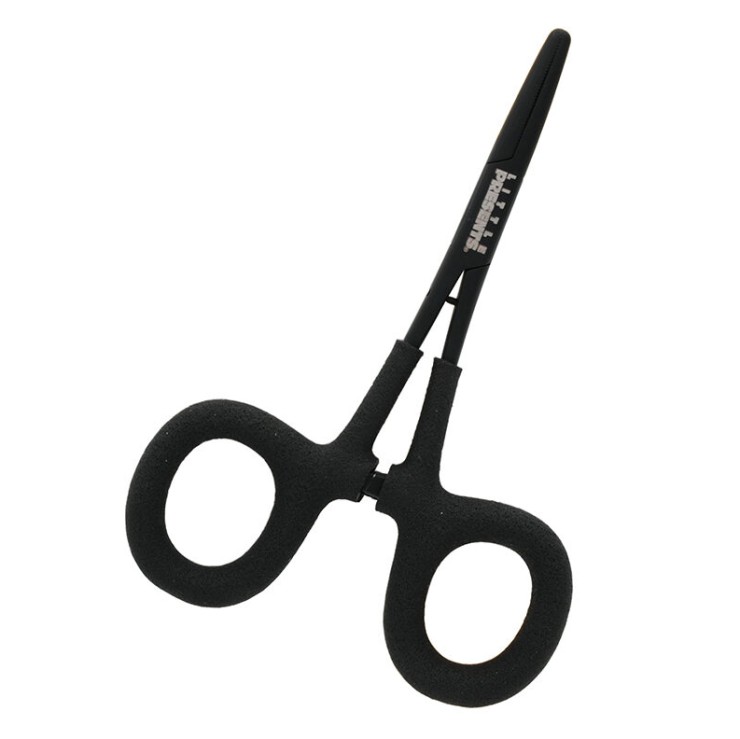 Щипцы Little Presents AC-194 Tough Forceps 130 Black 13см - Black