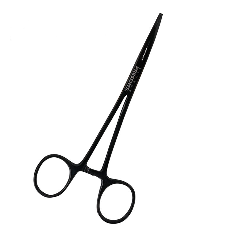 Щипцы Little Presents AC-186 Curve Forceps 140 14см - Black