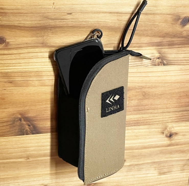 Держатель для бутылки Linha SOP-02 FOLDING D/P POUCH Black Black