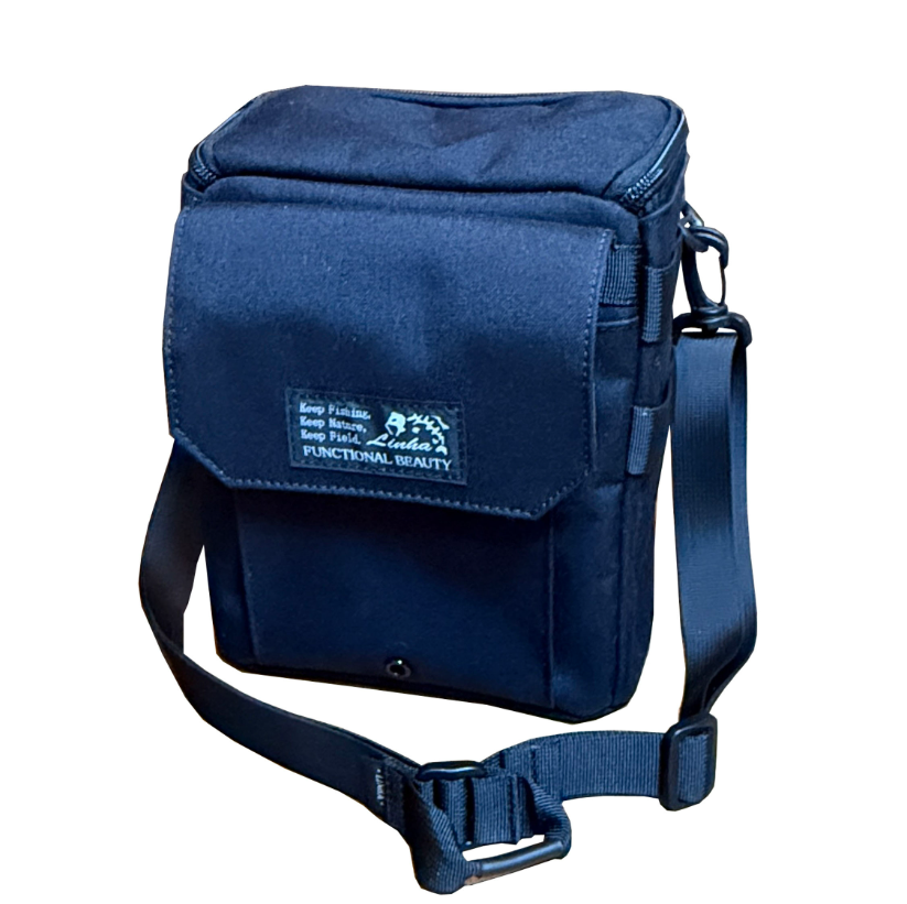 Сумка Linha MSB-68 SQUARE POUCH Black, One Size