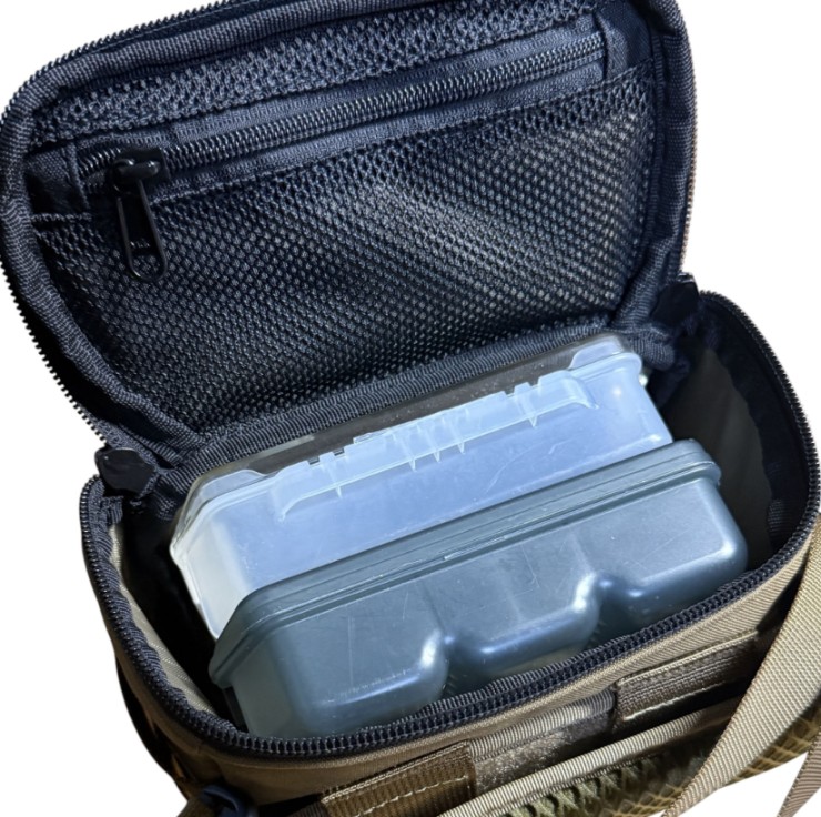 Сумка Linha MSB-68 SQUARE POUCH Black Black, One Size