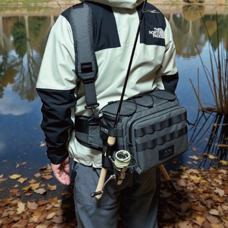 Сумка Linha MSB-78 2WAY WAISTBAG 'GROUPER' Gray, One Size
