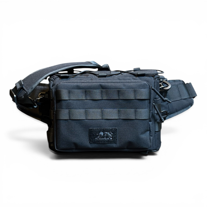 Сумка Linha MSB-78 2WAY WAISTBAG 'GROUPER' Black, One Size