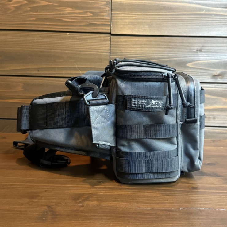 Сумка Linha MSB-78 2WAY WAISTBAG 'GROUPER' Gray, One Size