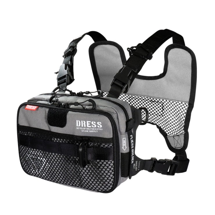 Сумка Dress Tactical Chest Bag Gray Gray, One Size