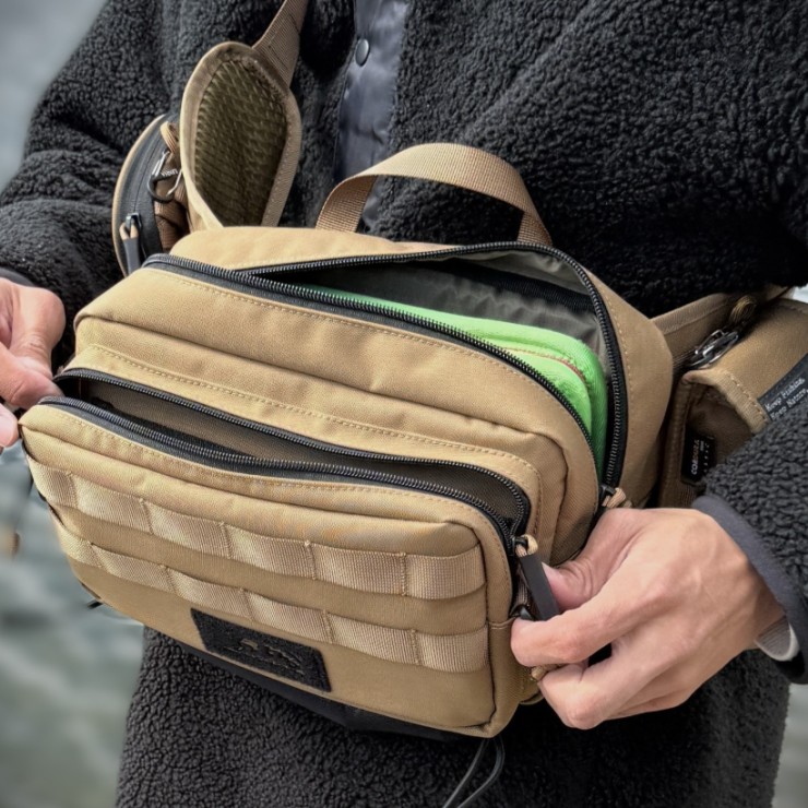 Сумка Linha MSB-70 LG BODYBAG "ULTIMATE II" Khaki Khaki, One Size