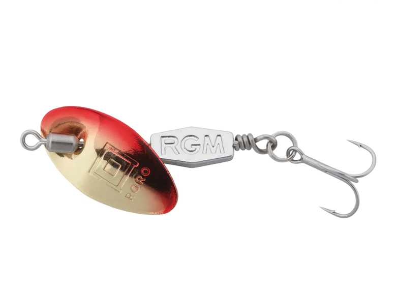 Вращающаяся блесна Rooster Gear Market RORO 3гр - red silver